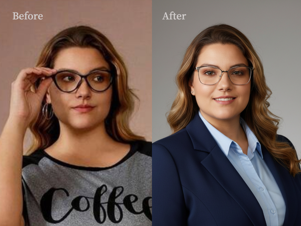 AI professional headshot generator for LinkedIn and business